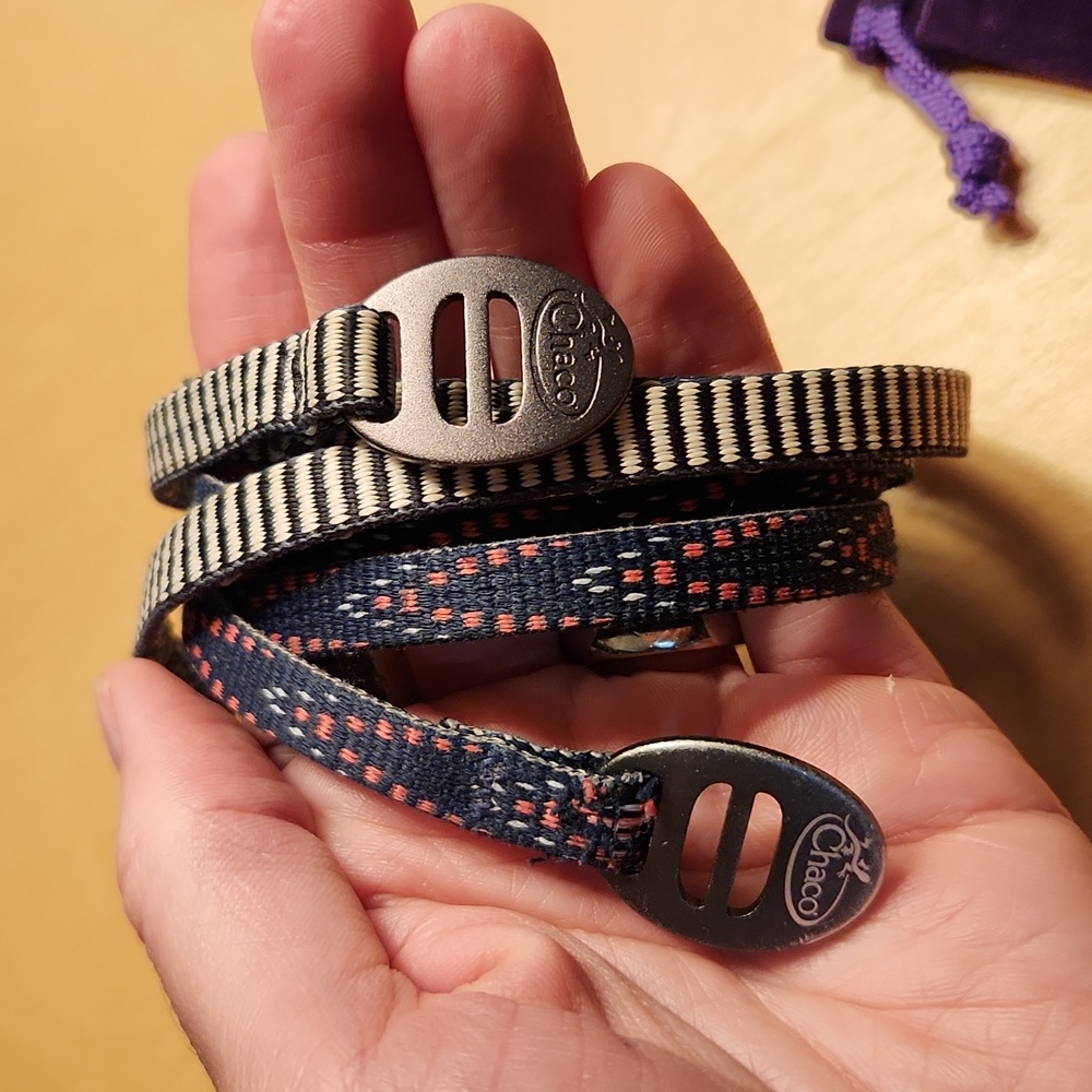 2 Chaco wrap bracelets